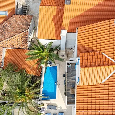 Villa Capitis In The Center -Private Pool Hvar Town Exterior foto
